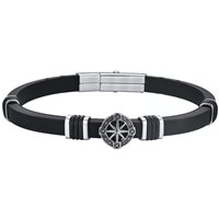 Bracciale Luca Barra Uomo in Acciaio BA1771